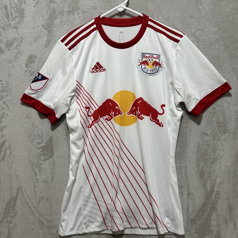 2017/18 New York Red Bulls Home Jersey Adidas MLS Soccer Size S/P